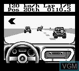 Image in-game du jeu Race Days sur Nintendo Game Boy