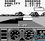 Image in-game du jeu Race Drivin' sur Nintendo Game Boy