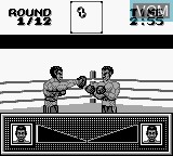 Image in-game du jeu Riddick Bowe Boxing sur Nintendo Game Boy