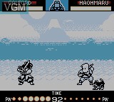Image in-game du jeu Samurai Shodown sur Nintendo Game Boy
