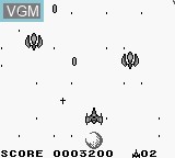 Image in-game du jeu Solar Striker sur Nintendo Game Boy