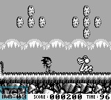 Image in-game du jeu Sonic 6 sur Nintendo Game Boy