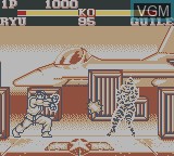Image in-game du jeu Street Fighter II sur Nintendo Game Boy