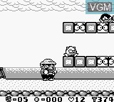 Image in-game du jeu Super Mario Land 3 - Wario Land sur Nintendo Game Boy