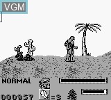 Image in-game du jeu Swamp Thing sur Nintendo Game Boy