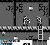 Image in-game du jeu Teenage Mutant Ninja Turtles III - Radical Rescue sur Nintendo Game Boy
