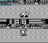 Image in-game du jeu Alien Olympics sur Nintendo Game Boy
