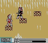 Image in-game du jeu Ultraman Chou Toushi Gekiden sur Nintendo Game Boy