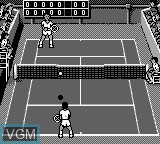 Image in-game du jeu Yannick Noah Tennis sur Nintendo Game Boy