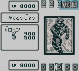 Image in-game du jeu Yu-Gi-Oh! Duel Monsters sur Nintendo Game Boy