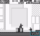 Image in-game du jeu Batman sur Nintendo Game Boy