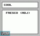 Image in-game du jeu InfoGenius Productivity Pak - Berlitz Spanish Translator sur Nintendo Game Boy