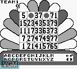Image in-game du jeu Lingo sur Nintendo Game Boy