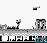Image in-game du jeu Choplifter II sur Nintendo Game Boy