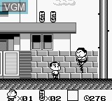Image in-game du jeu Crayon Shin-Chan - Ora no Gokigen Collection sur Nintendo Game Boy