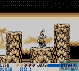 Image in-game du jeu Daffy Duck sur Nintendo Game Boy