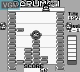 Image in-game du jeu Daruman Busters sur Nintendo Game Boy