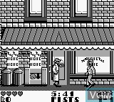 Image in-game du jeu Dick Tracy sur Nintendo Game Boy