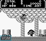 Image in-game du jeu DuckTales sur Nintendo Game Boy