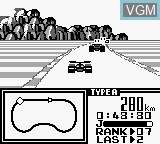 Image in-game du jeu F-1 Race sur Nintendo Game Boy