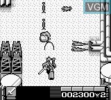 Image in-game du jeu Taiyou no Yuusha Fighbird GB sur Nintendo Game Boy