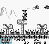 Image in-game du jeu Flintstones, The - King Rock Treasure Island sur Nintendo Game Boy