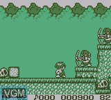 Image in-game du jeu Genjin Kotts sur Nintendo Game Boy
