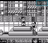 Image in-game du jeu Hammerin' Harry sur Nintendo Game Boy