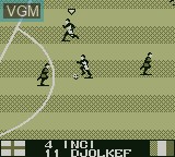 Image in-game du jeu International Superstar Soccer sur Nintendo Game Boy