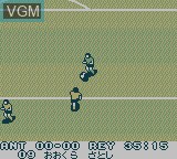 Image in-game du jeu J.League Big Wave Soccer sur Nintendo Game Boy