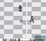 Image in-game du jeu J.League Fighting Soccer - The King of Ace Strikers sur Nintendo Game Boy