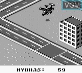 Image in-game du jeu Jungle Strike sur Nintendo Game Boy