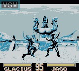 Image in-game du jeu Killer Instinct sur Nintendo Game Boy