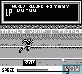 Image in-game du jeu Konamic Sports in Barcelona sur Nintendo Game Boy