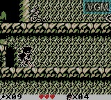 Image in-game du jeu Indien dans la Ville, Un sur Nintendo Game Boy