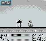 Image in-game du jeu Masakari Densetsu - Kintarou Action-Hen sur Nintendo Game Boy