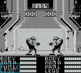 Image in-game du jeu Metal Masters sur Nintendo Game Boy