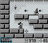 Image in-game du jeu Mickey Mouse IV - Mahou no Labyrinth sur Nintendo Game Boy