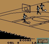 Image in-game du jeu NBA Live 96 sur Nintendo Game Boy