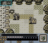 Image in-game du jeu Shin SD Gundam Gaiden - Knight Gundam Monogatari sur Nintendo Game Boy
