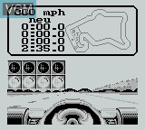 Image in-game du jeu Nigel Mansell's World Championship Racing sur Nintendo Game Boy