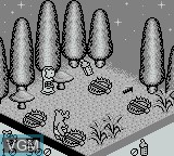 Image in-game du jeu Ottos Ottifanten - Baby Brunos Alptraum sur Nintendo Game Boy