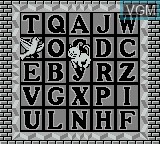 Image in-game du jeu Panel Action Bingo sur Nintendo Game Boy