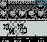 Image in-game du jeu Race Days sur Nintendo Game Boy