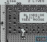 Image in-game du jeu Bart Simpson's Escape From Camp Deadly sur Nintendo Game Boy
