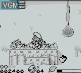 Image in-game du jeu Smurfs' Nightmare, The sur Nintendo Game Boy