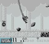 Image in-game du jeu Super Hunchback sur Nintendo Game Boy