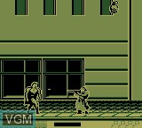 Image in-game du jeu Superman sur Nintendo Game Boy
