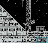 Image in-game du jeu Uchuu no Kishi Tekkaman Blade sur Nintendo Game Boy