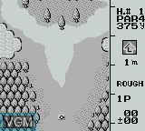 Image in-game du jeu Ultra Golf sur Nintendo Game Boy
